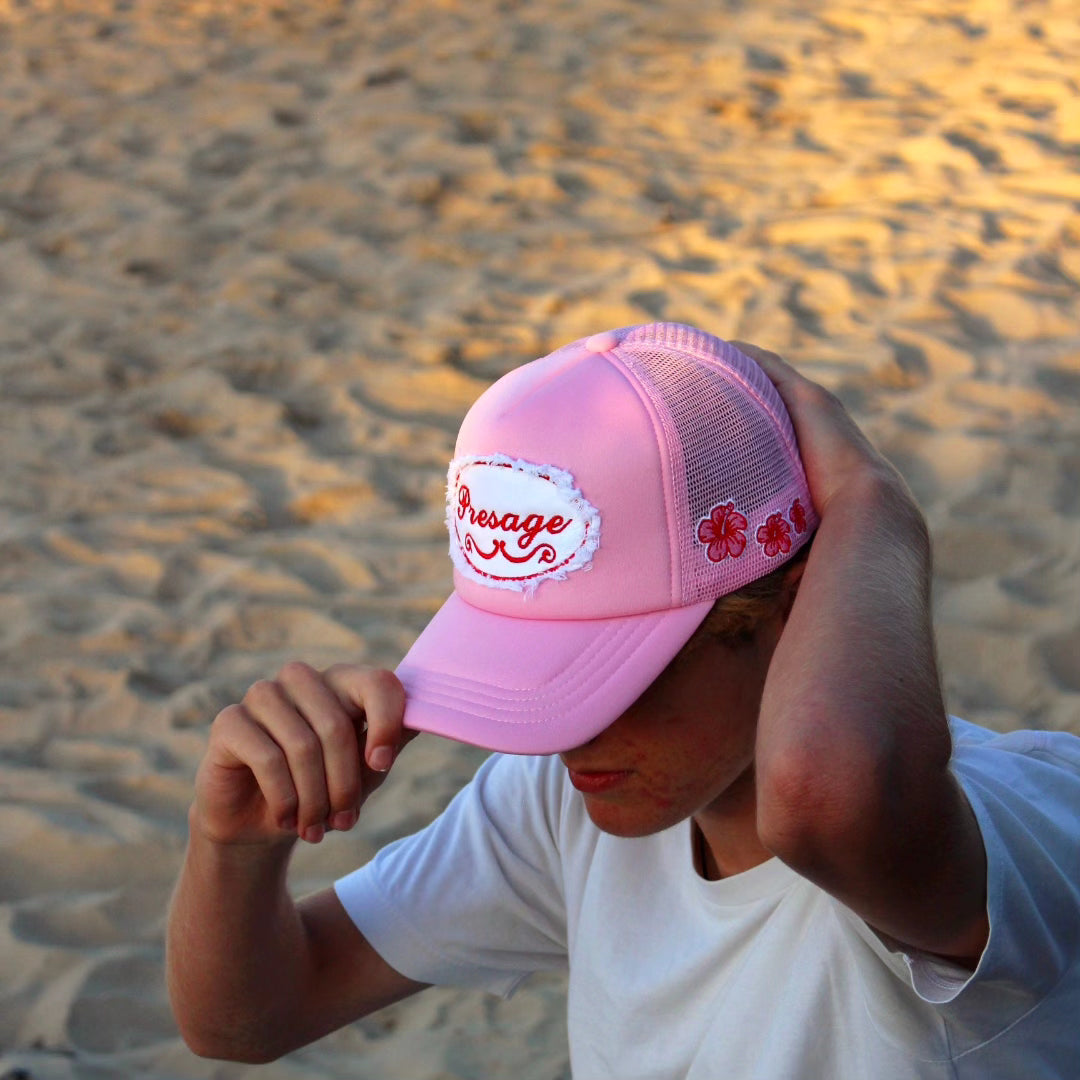 Trucker Hat "Hibiscus"